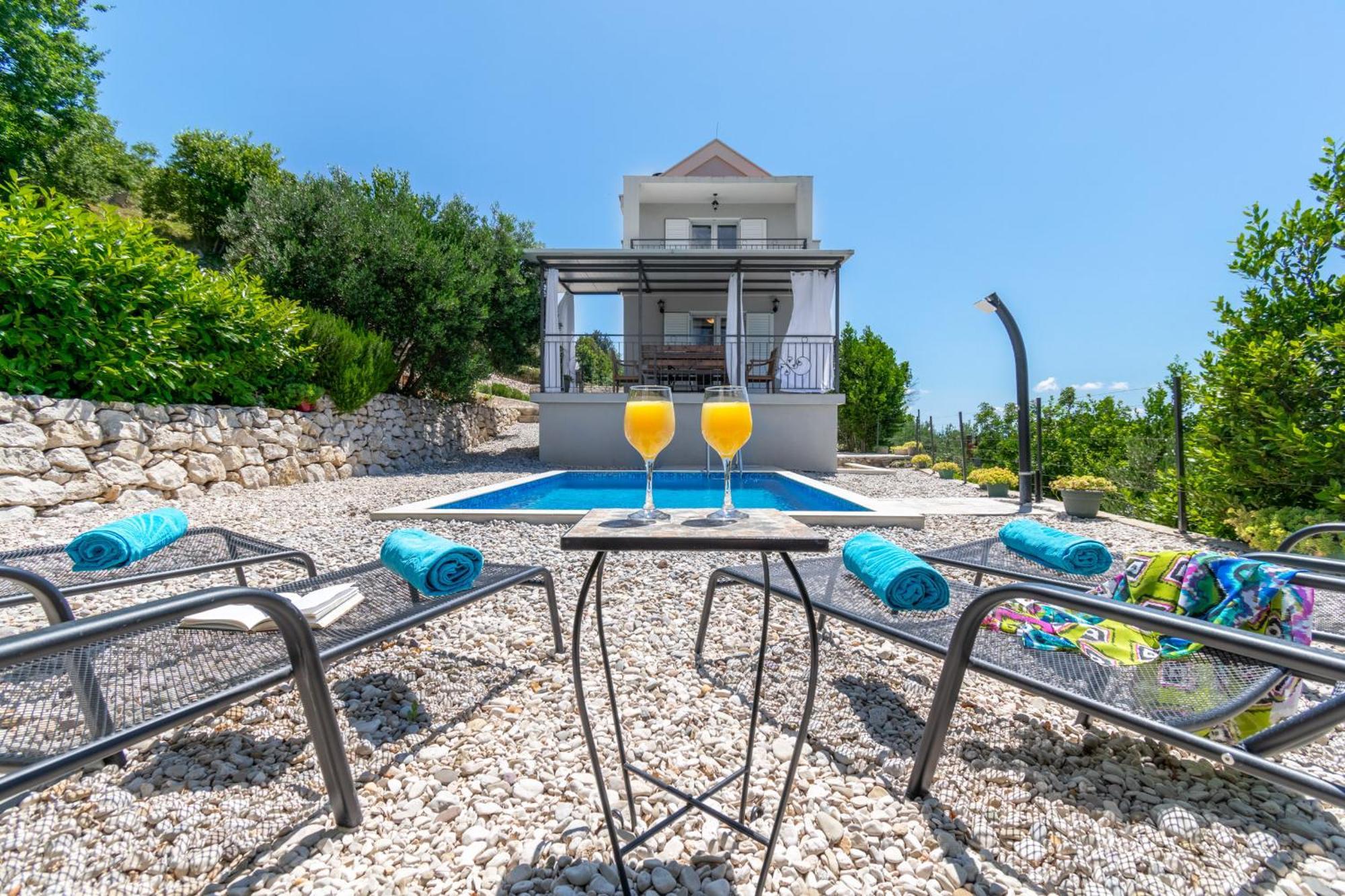 Villa With Sea View Podgora Dış mekan fotoğraf
