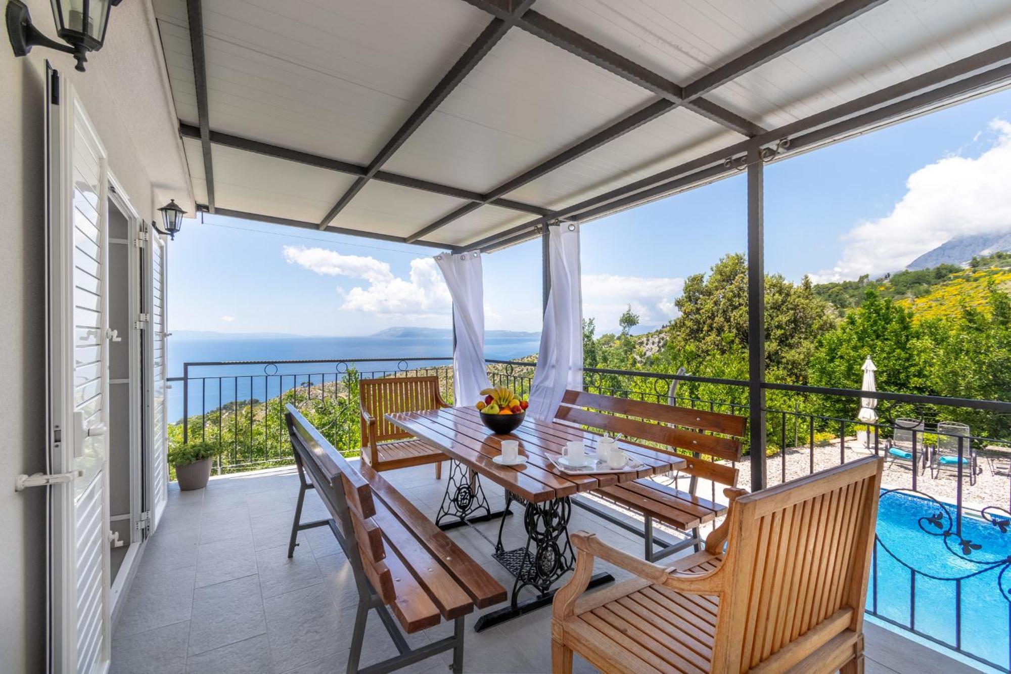 Villa With Sea View Podgora Dış mekan fotoğraf